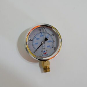 manómetro de Ø 2 1/2" 0 400 psi/bar